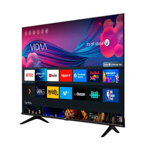 Televisor LED 55" 4K UHD Hisense 55A6BG SmarTV Clase F - foto 2