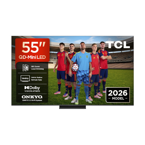 Televisor 55" QD MINI LED 4K TCL 55C6K PRO Smart TV Google TV Clase E