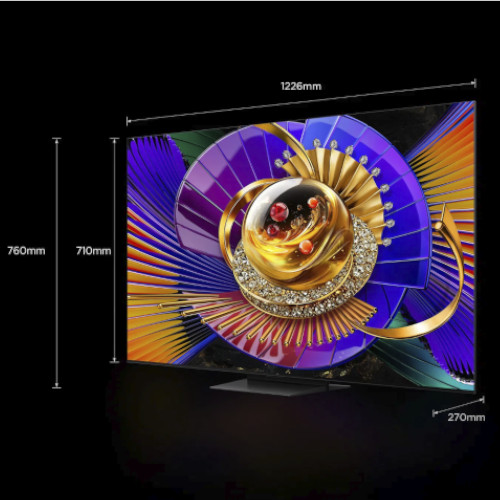 Televisor 55" SQD MINI LED 4K TCL 55C7L Smart TV Google TV Clase E - foto 3