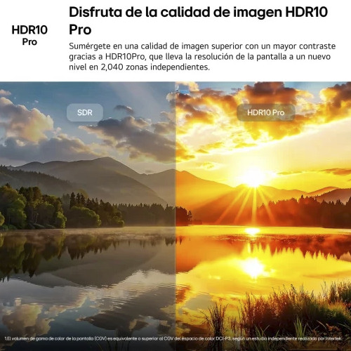 Televisor Nanocel 55" LG 55NU8E0B3LA Webos26 Smart TV Negro Clase E - foto 2