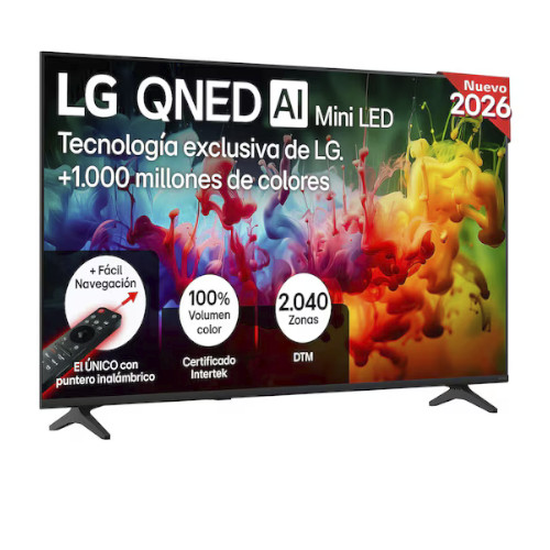 Televisor QNED MINILED 55" 4K LG 55QNED70B6C Webos26 Smart TV Clase E