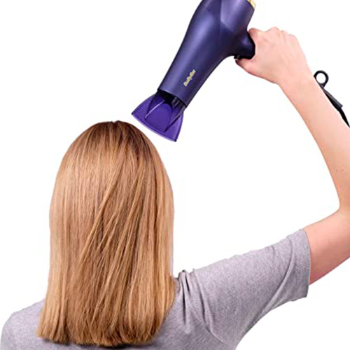 Secador Midnight Luxe Babyliss 2300W Azul, tecnologia titanio-ceramica, 2velocidades, cable 2,2m - foto 3