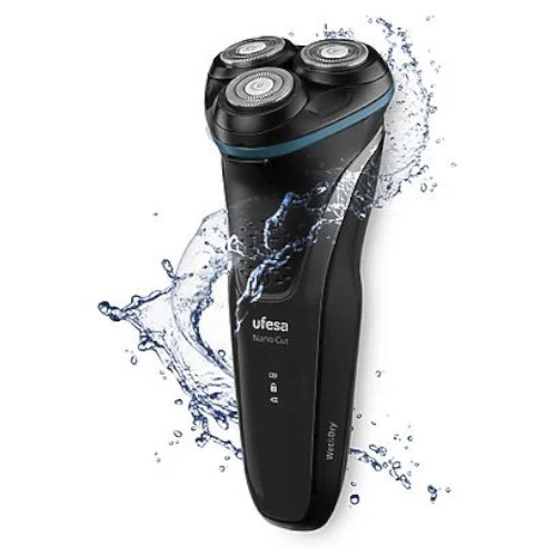 Afeitadora Rotativa Ufesa Nano Flex Nano cut 70min USB Tipo C Negra - foto 2