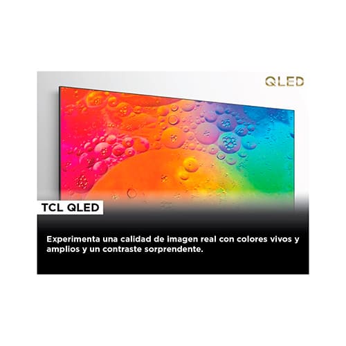 Televisor QLED 65" 4K UHD TCL 65C649 Google TV Clase G - foto 3