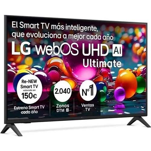 Televisor LED 65" 4k LG 65UA75006LA Smart TV Clase F