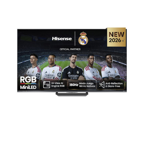 Televisor RGB Miniled 65" 4K Hisense 65UR8S Smart TV Clase E