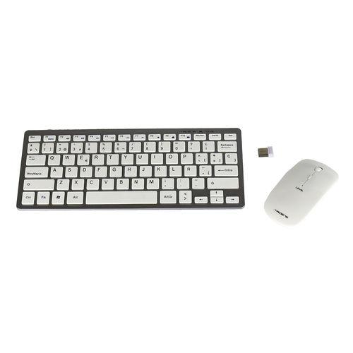 Combo Teclado/raton Tacens 6leviscombov2 Inalambrico Blanco