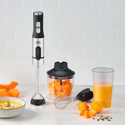 Batidora Mano 1500W Ufesa Eclipse Max con Accesorios Negro - foto 3