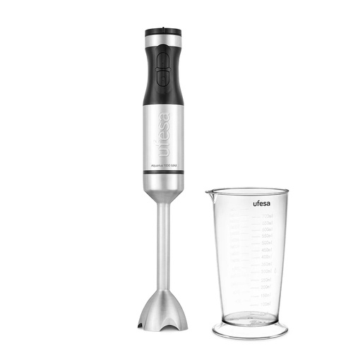 Batidora de Mano 1000 W Ufesa Aquarius 1000 con vaso de 700 ml