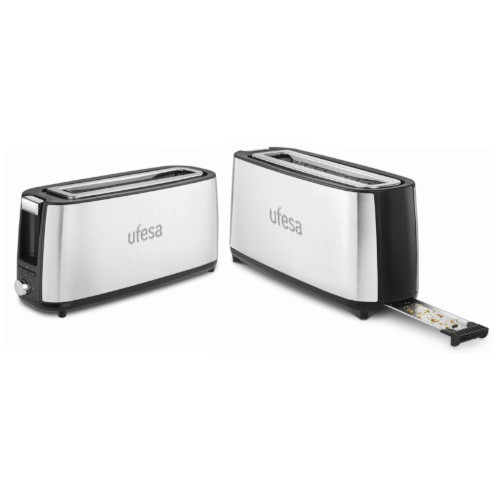 Tostador 1 Ranura Ufesa Toastie Plus Inox - foto 3
