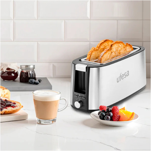 Tostador 2 Ranuras 1400W Ufesa Toastie Duo Plus - foto 3