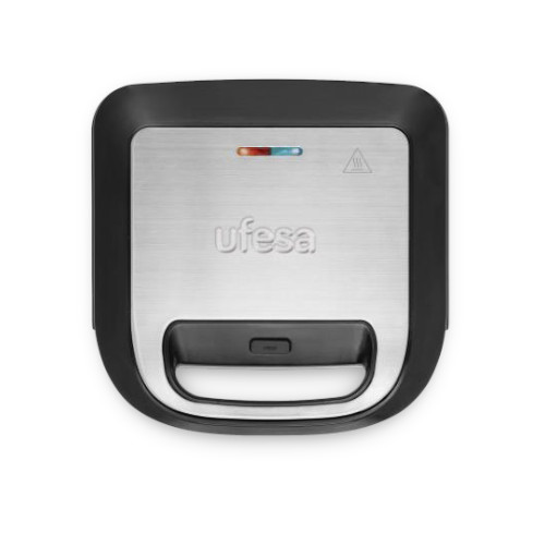 Sandwichera 750W Ufesa Sierra Inox