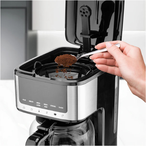 Cafetera Goteo 1,8L 900W Ufesa Ariccia 14 Negro - foto 2