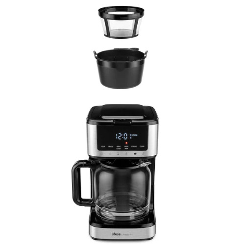 Cafetera Goteo 1,8L 900W Ufesa Ariccia 14 Negro - foto 3