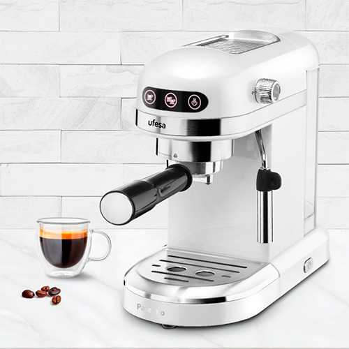 Cafetera Express mini Palermo white Ufesa 71705460 20BAR - foto 2