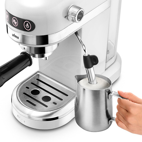 Cafetera Express mini Palermo white Ufesa 71705460 20BAR - foto 3