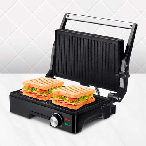 Grill Compacto 1600W Ufesa PR1600 Teide Negro - foto 2