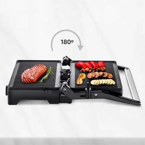Grill Compacto 1600W Ufesa PR1600 Teide Negro - foto 3