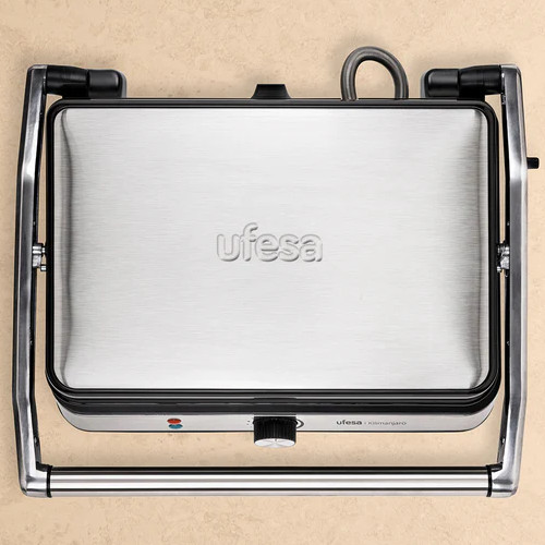 Grill Kilimanjaro 6 en 2200W Ufesa 72108011 Placas Antiadherentes Inox - foto 2