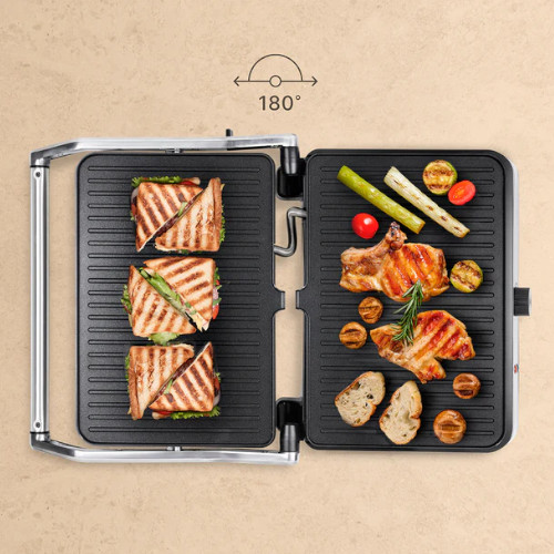Grill Kilimanjaro 6 en 2200W Ufesa 72108011 Placas Antiadherentes Inox - foto 3