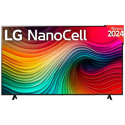 Televisor NANOCELL 75" 4K LG 75NANO82T6B Smart TV WebOS24 Clase G