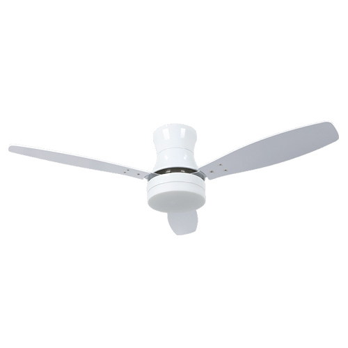 Ventilador de techo 132cm 3 aspas 60W Bastilipo Mykonos blanco LED - foto 2