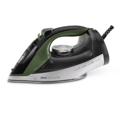 Plancha Vapor 3450W 280G Ufesa Aura Luxe Verde