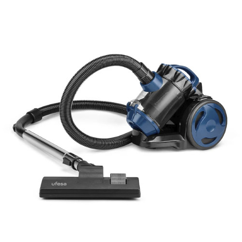 Aspirador 800W 2L Ufesa Zeri Multiciclónico Sin bolsa Azul