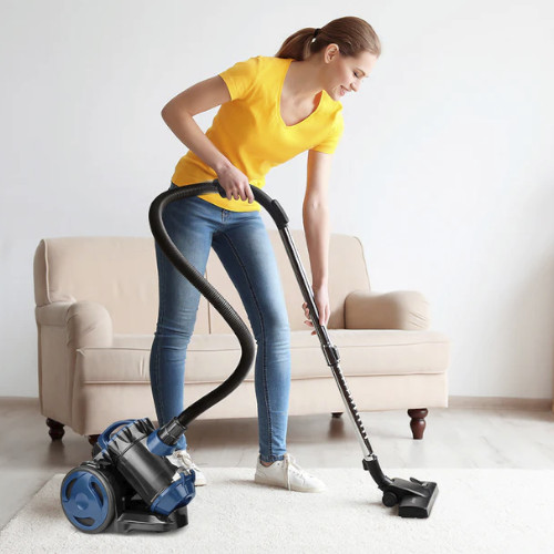 Aspirador 800W 2L Ufesa Zeri Multiciclónico Sin bolsa Azul - foto 3