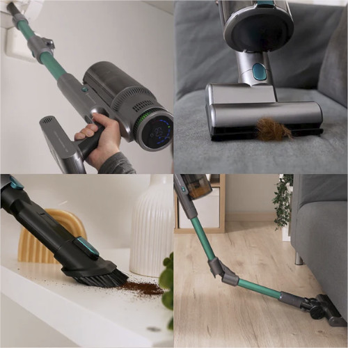 Aspirador Con Mopa 500W Ufesa U7 Pro Wash BLDC Sin Cable Azul - foto 2