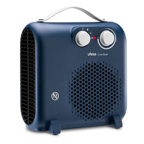 Calefactor 2000W Ufesa Crux Dual Blue Vintage Azul