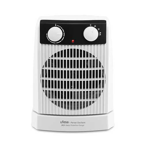 Calefactor 2000W Ufesa Persei Oscilant Blanco
