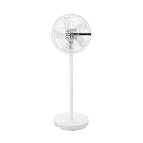 Ventilador Pie 44CM 24W Ufesa Nagasaki SilentCompact Mando Blanco