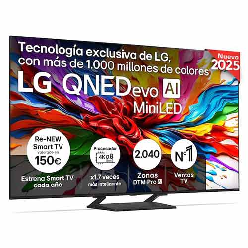Televisor QNED MiniLED 85" 4K LG 85QNED93A6A  WEBOS25 Clase G