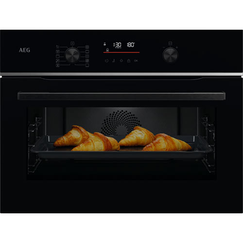 Horno Multifunción 45cm 45L AEG TA5PK401B Pirolítico Negro A+