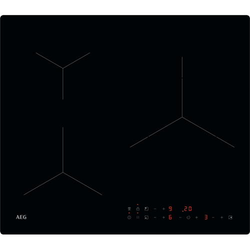 Inducción 3 Zonas 60cm AEG TN63IP0BIB Negro