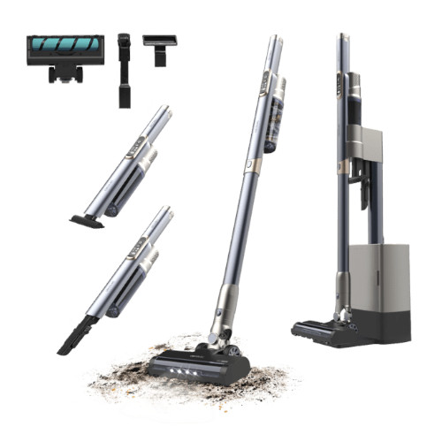 Aspirador Escoba 210W Cecotec Scoba 2100 Station Autovaciado Accesorios Muebles y Tapicería Sin Cables