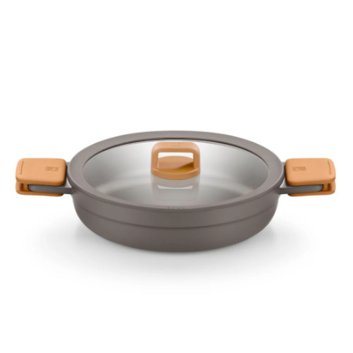 Cacerola Baja 32 cm BRA COMPAC A360532 Aluminio Fundido