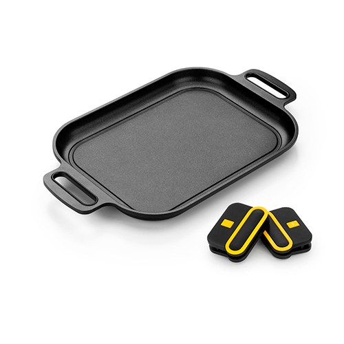 Parrilla Lisa 40cm Bra Daily Pro A511740 Aluminio Fundido - foto 2