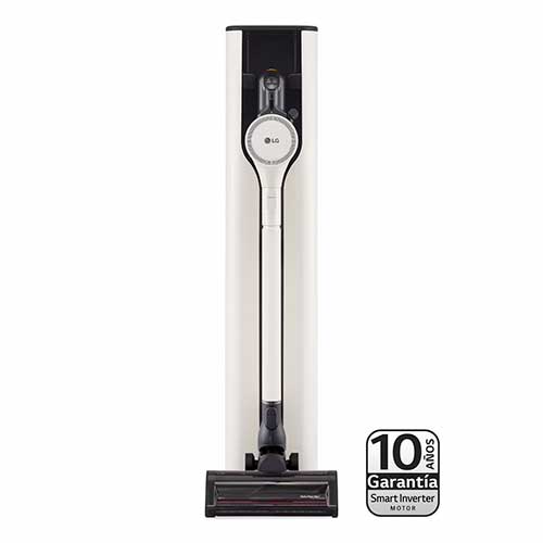 Aspirador Escoba 260W LG A9T-PRIME1C Smart Inverter Ciclónico Sin Cable Autovaciado Beige