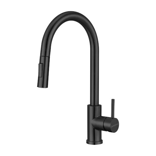 Grifo Monomando Extraíble Infiniton ACOSTAEBK431 Negro Mate