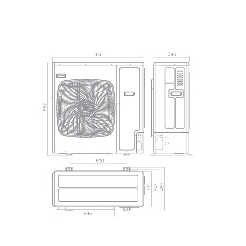 Aire conductos 10500F Haier AD125S2SM3FA WIFI TRIFASICA - foto 3
