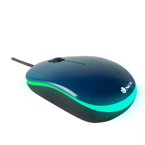 Raton Ngs Addict Blue Optico 1000Dpi Usb Led Blue - foto 3