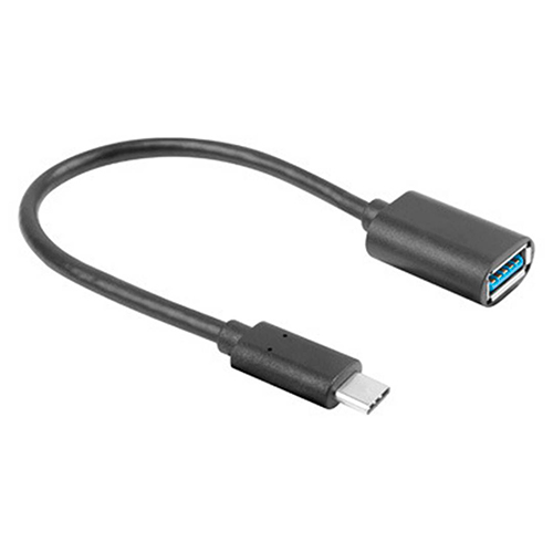 Cable USB-C 3.1 Macho A USB-A Hembra Lamberg ADUCUA04 de 15cm