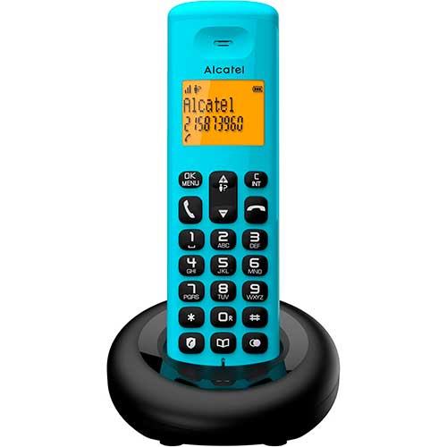 Teléfono Inalámbrico Alcatel E160 Azul - foto 2