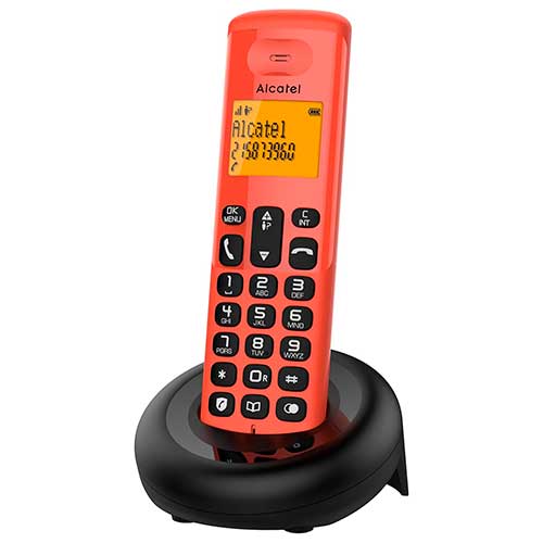 Teléfono Inalámbrico Alcatel E160 RED