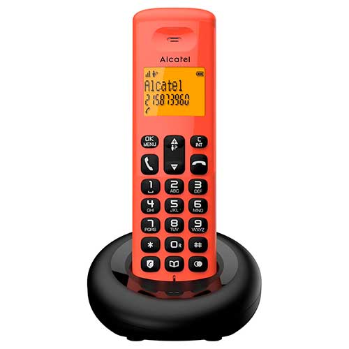 Teléfono Inalámbrico Alcatel E160 RED - foto 2
