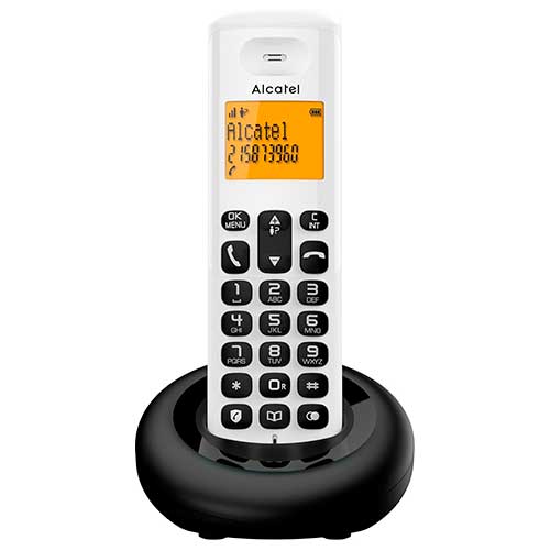 Teléfono Inalámbrico Alcatel E160 Blanco - foto 2