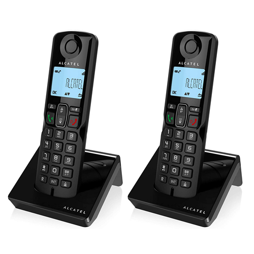 Teléfono DECT Alcatel S250 duo negro