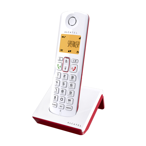 Teléfono DECT Alcatel S250 Rojo